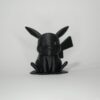 Black-Pikachu-Front-min-scaled-1.jpg Shadow Pikachu – limited edition 3D sculpture by Lazarus, Madrid