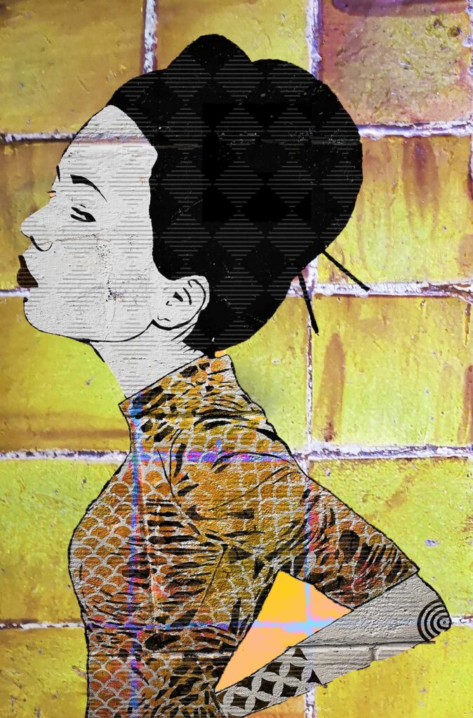 Femme Soleil – limited edition art print by Lazarus, Madrid
