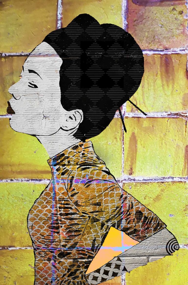 Femme Soleil – limited edition art print by Lazarus, Madrid