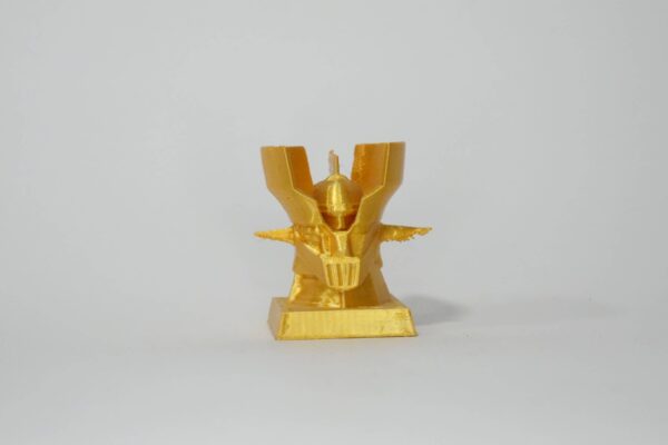 MAzinger-Gold-Front-scaled-1.jpg Gold Mazinger Z – limited edition 3D sculpture by Lazarus, Madrid