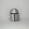 Mandalorian-Front-scaled-1.jpg Mandalorian Helmet – limited edition 3D sculpture by Lazarus, Madrid
