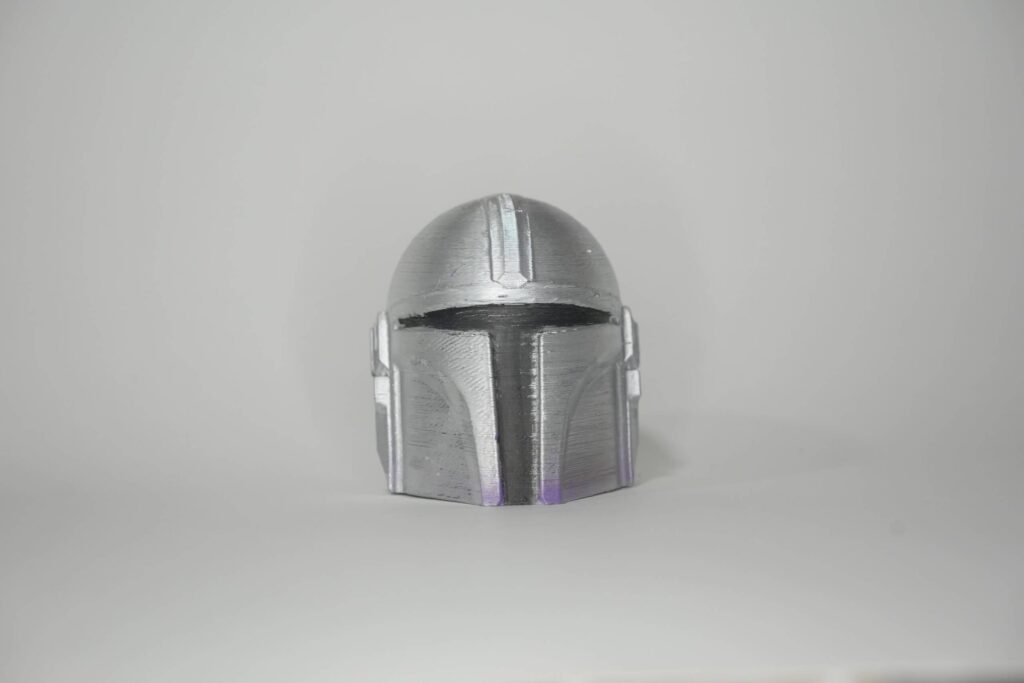 Mandalorian Helmet – limited edition 3D sculpture by Lazarus, Madrid