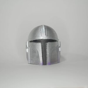 Mandalorian Helmet – limited edition 3D sculpture by Lazarus, Madrid