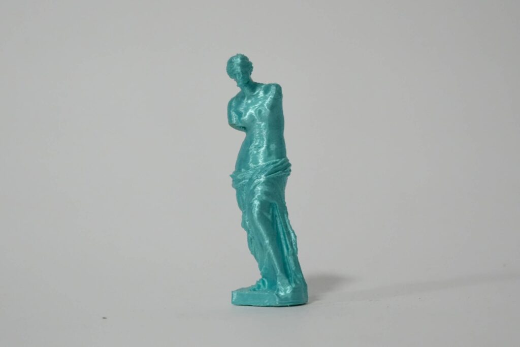 Green Metal Venus – limited edition 3D sculpture by Lazarus, Madrid
