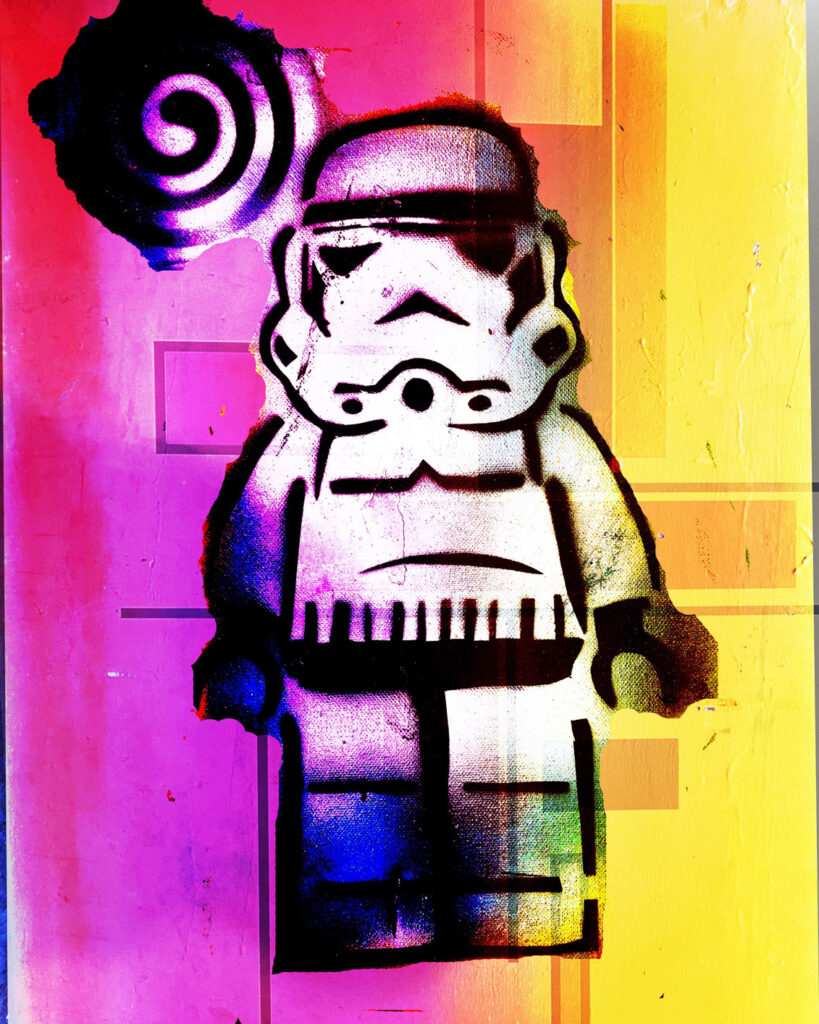 Storm Trooper – limited edition art print by Lazarus, Madrid