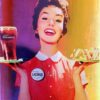 Consume 50's Waitress – limited edition art print by Lazarus, Madrid
