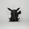 Black-Pikachu-GIF__anim-q75-1920w Shadow Pikachu – limited edition 3D sculpture by Lazarus, Madrid – detail view