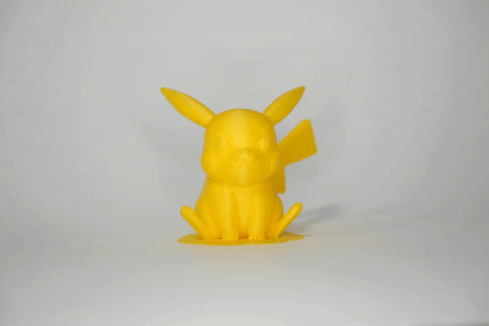Yellow Pikachu – limited edition 3D sculpture by Lazarus, Madrid