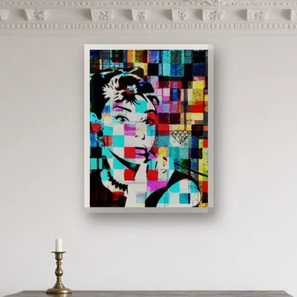 Diamonds and Audrey Diamonds and Audrey – ejemplo de ambientación (mockup)