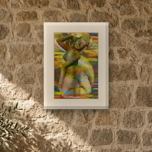 Divine Dance – ejemplo de ambientación (mockup)