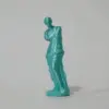 Green Metal Venus – limited edition 3D sculpture by Lazarus, Madrid – detail view