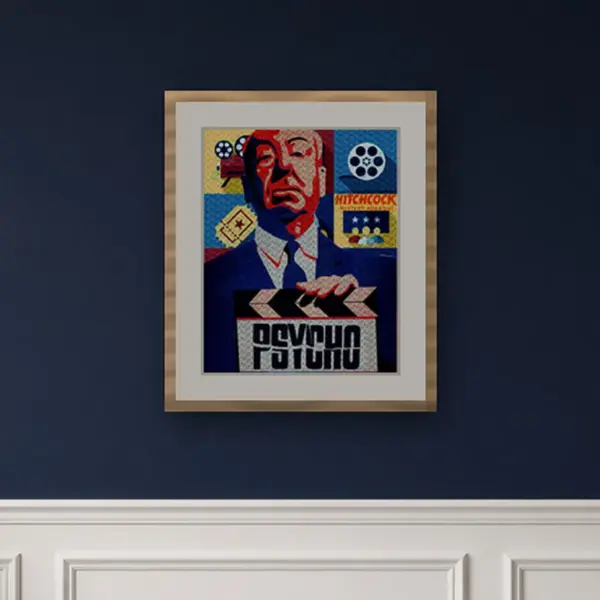 Psycho Hitchcock – ejemplo de ambientación (mockup)