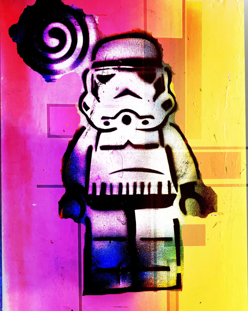 Storm Trooper – limited edition art print by Lazarus, Madrid