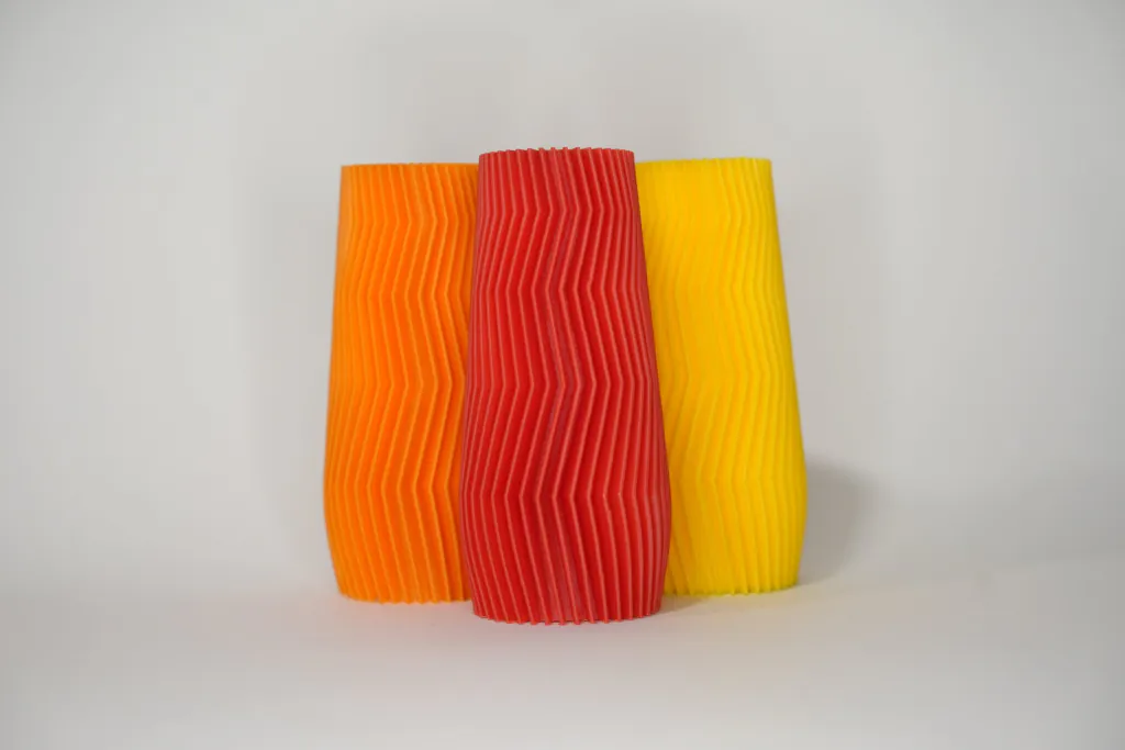 Cinetic Vases Combo – limited edition 3D sculpture by Lazarus, Madrid